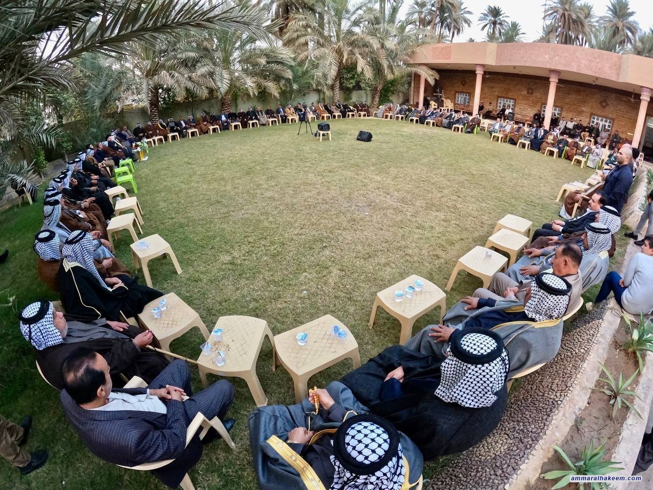 السيد الحكيم يشيد بما تحقق في كربلاء على مستوى الاعمار والخدمات