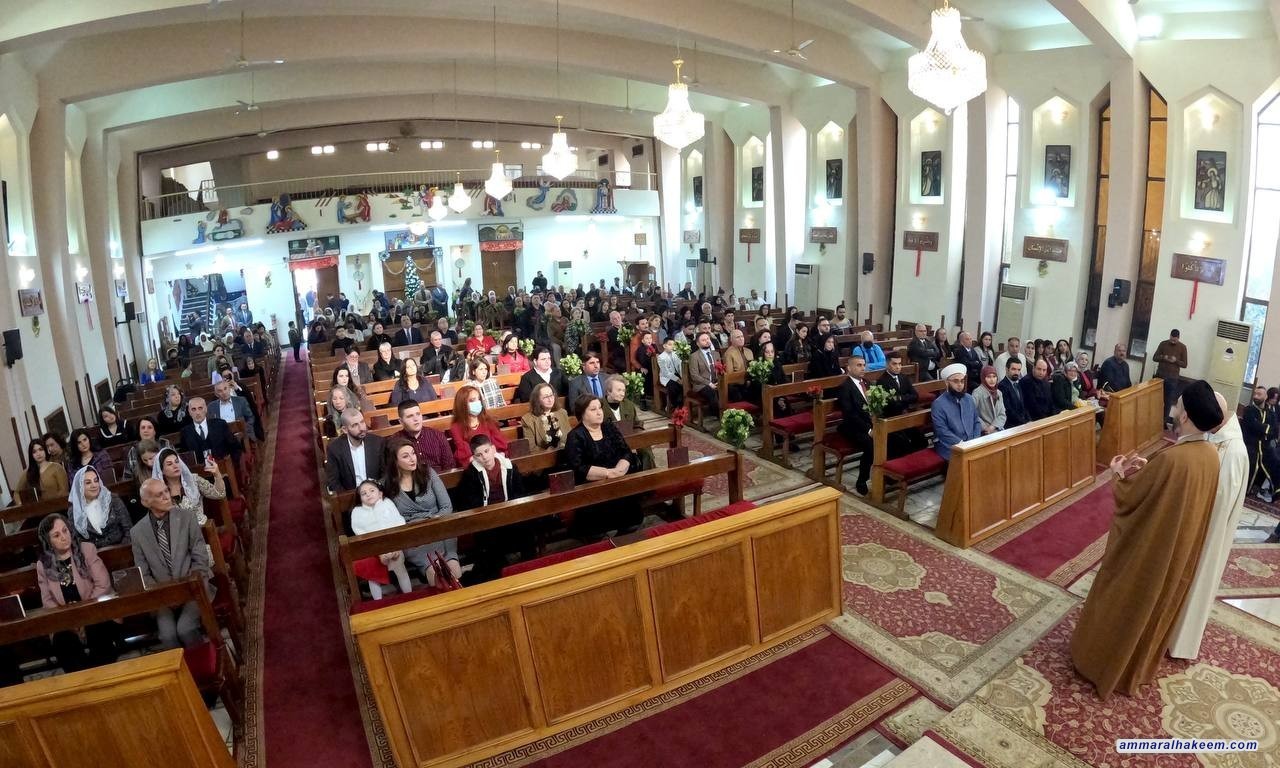 السيد الحكيم .. المسيحيون اضافة نوعية وندعو لعودة طوعية للمهاجرين منهم