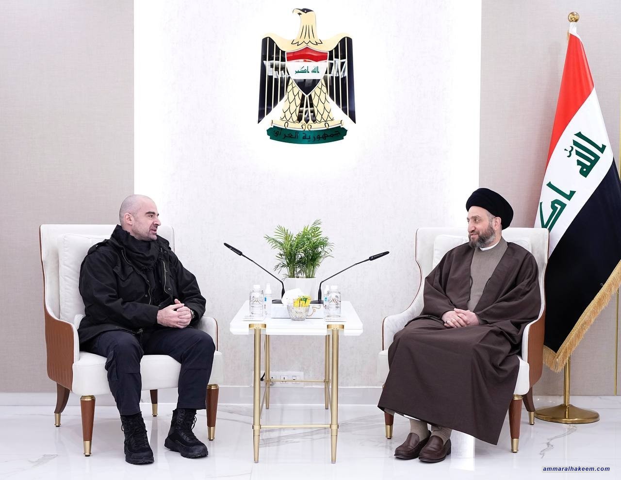 السيد الحكيم يشدد على حل الاشكالات بين بغداد واقليم كردستان عبر الحوار والدستور والتنازل للمصلحة العراقية