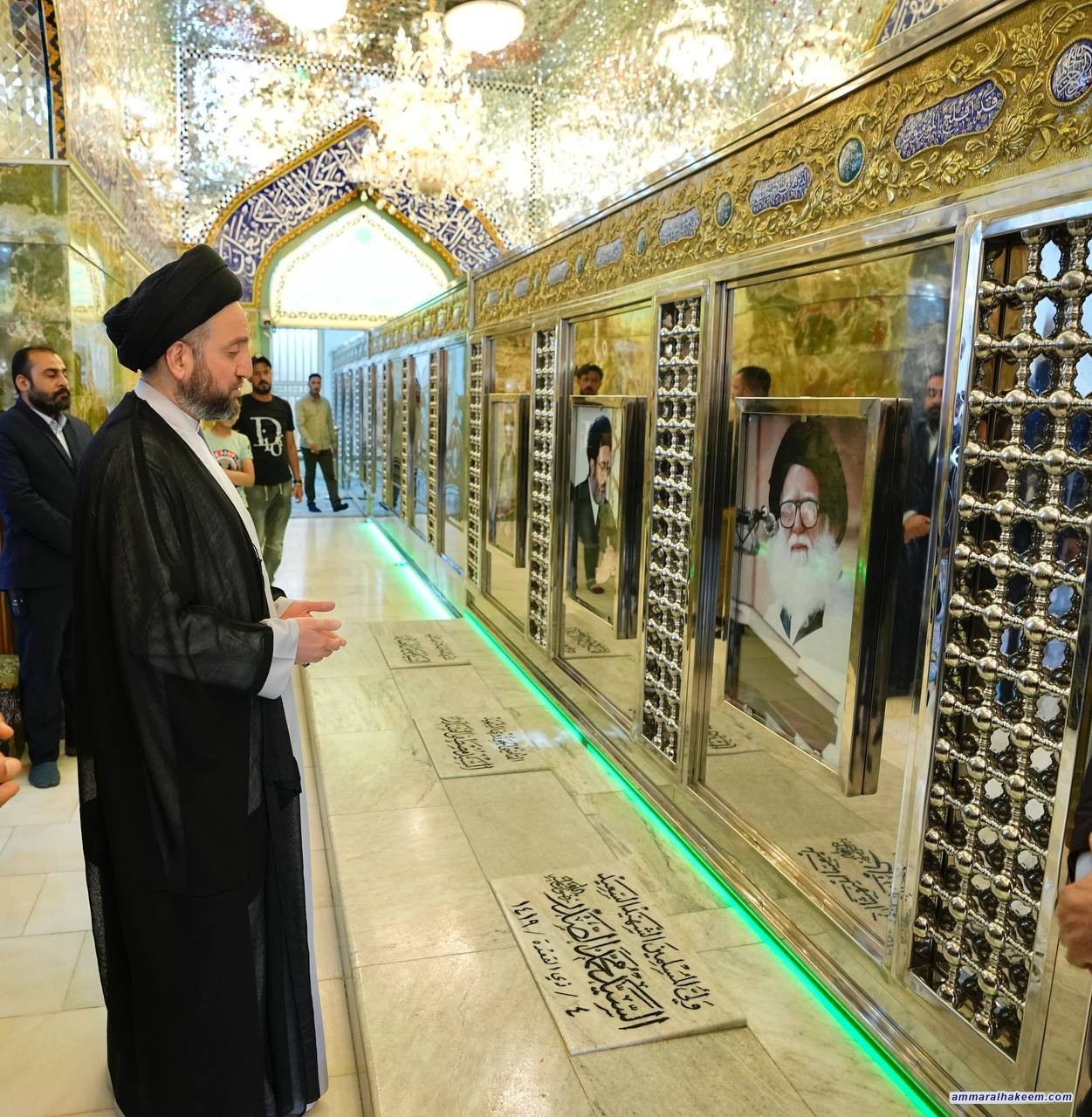 السيد الحكيم يستذكر المرجع محمد محمد صادق الصدر ويعده استذكارا لرفض الظلم والطغيان