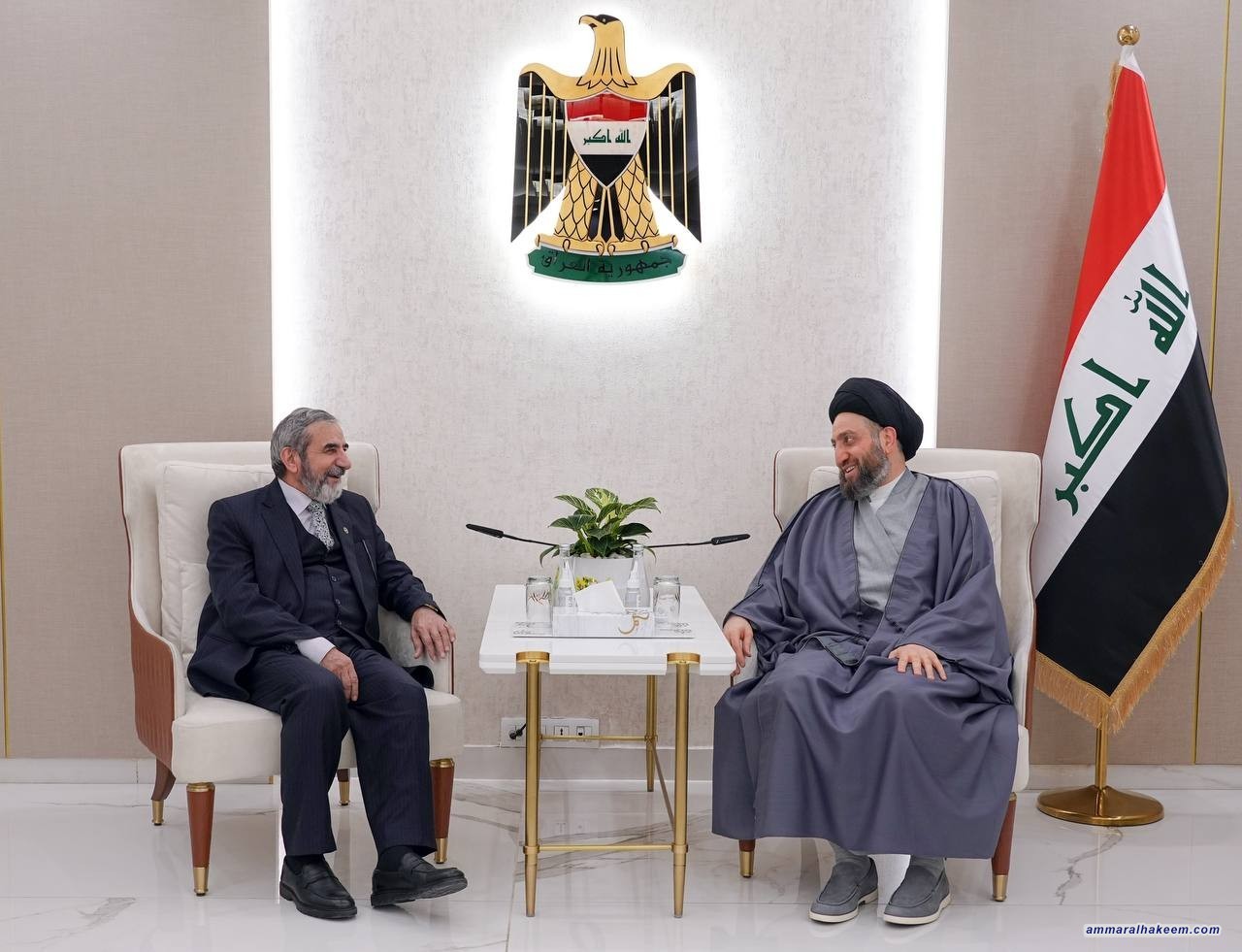 Sayyid Al-Hakeem meets with KUI’s Secretary-General, discusses political updates