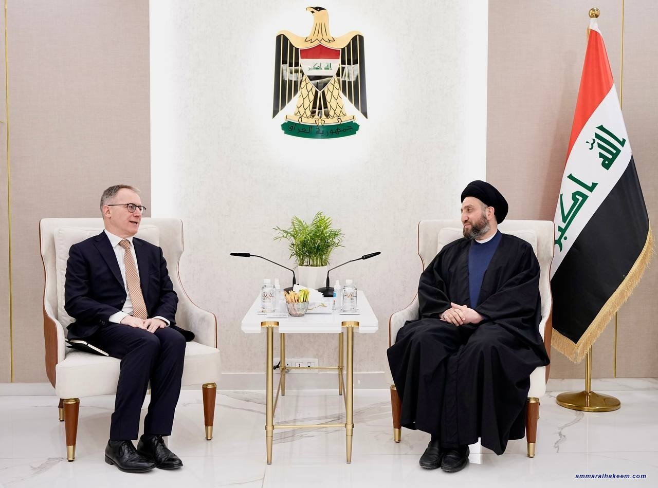 Sayyid Al-Hakeem to Italian Ambassador: Iraq’s stability, overture to region’s stability, numerous testimonies