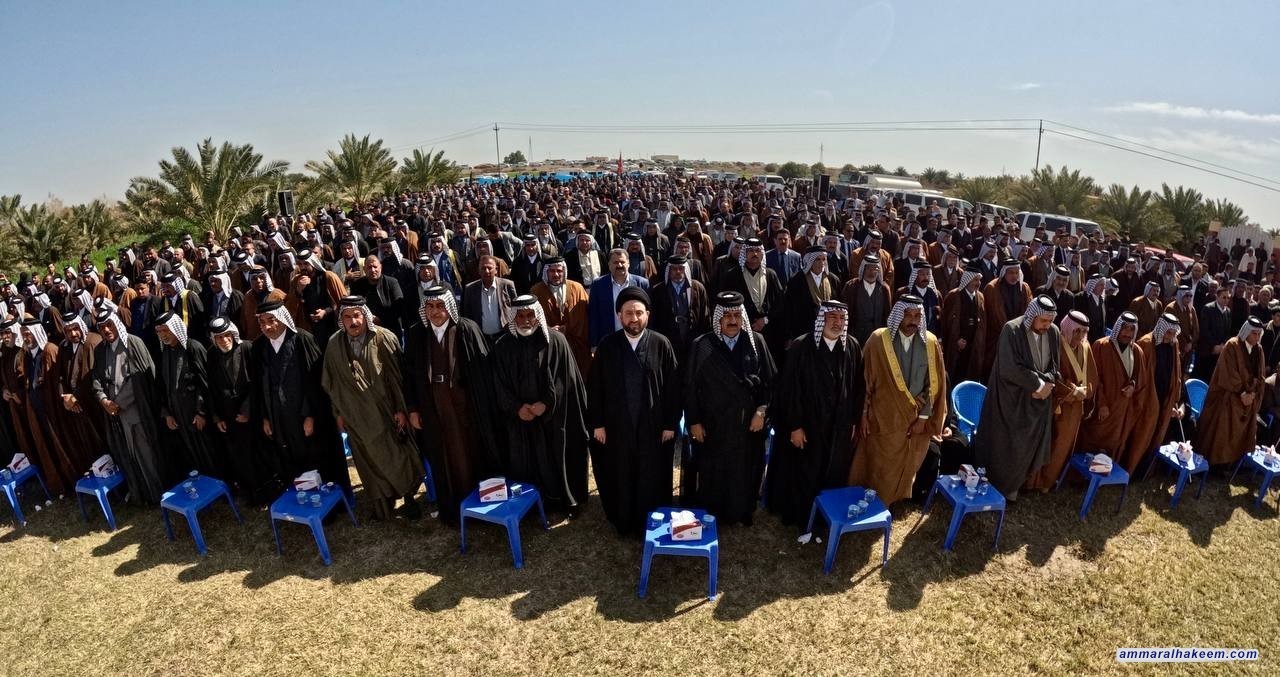 السيد الحكيم يدعو لتنويع مصادر الدخل وتحويل الزراعة الى عملية مربحة ومنتجة