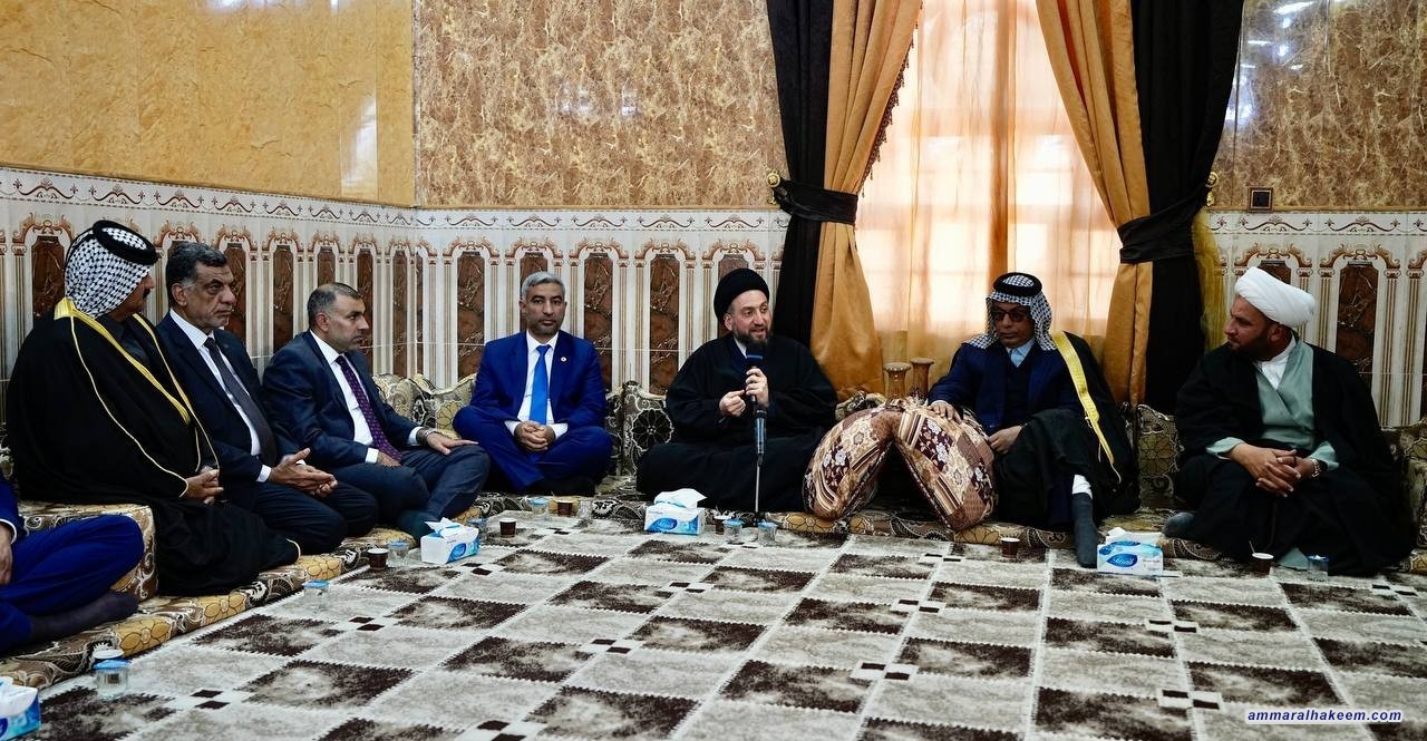 السيد الحكيم يدعو لتحقيق الامن الغذائي واستثمار امكانات العراق في المجالات كافة