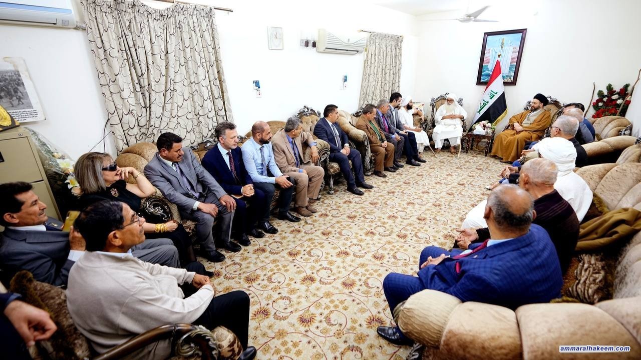 Sayyid Al-Hakeem: Iraq possesses historic success chance with financial abundance, social security stability