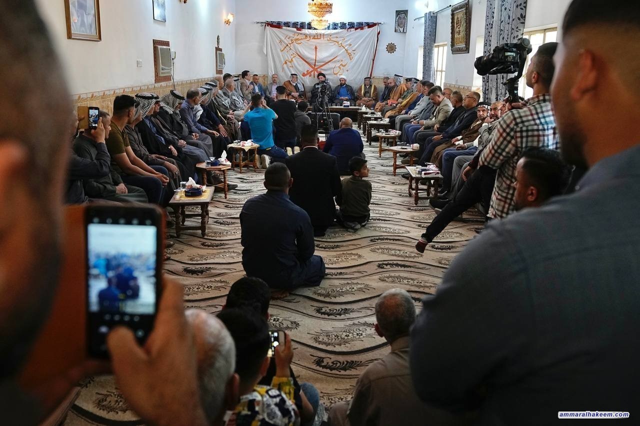 Sayyid Al-Hakeem calls to preserve Diyala’s security reality to pay tribute to sacrifices