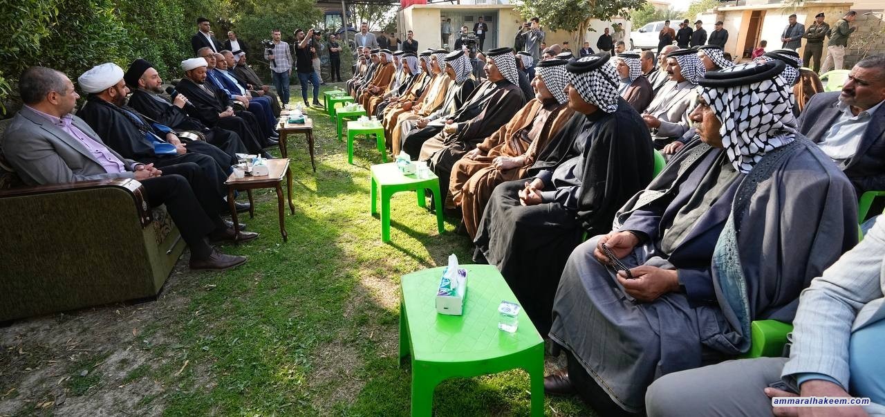السيد الحكيم .. العراق امام فرصة تاريخية في تقديم الخدمات وادامة الامن والاستقرار