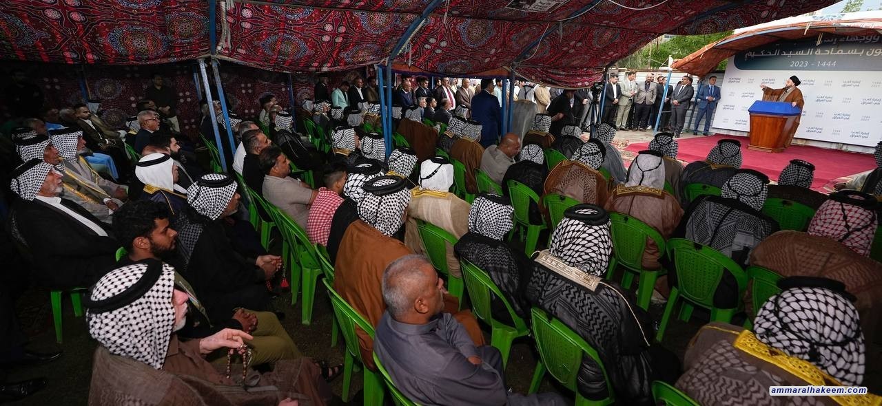 السيد الحكيم.. العراق تجاوز مرحلة التحديات الصعبة وهناك انجازات لا تلحظ بسبب الهموم اليومية للمواطن