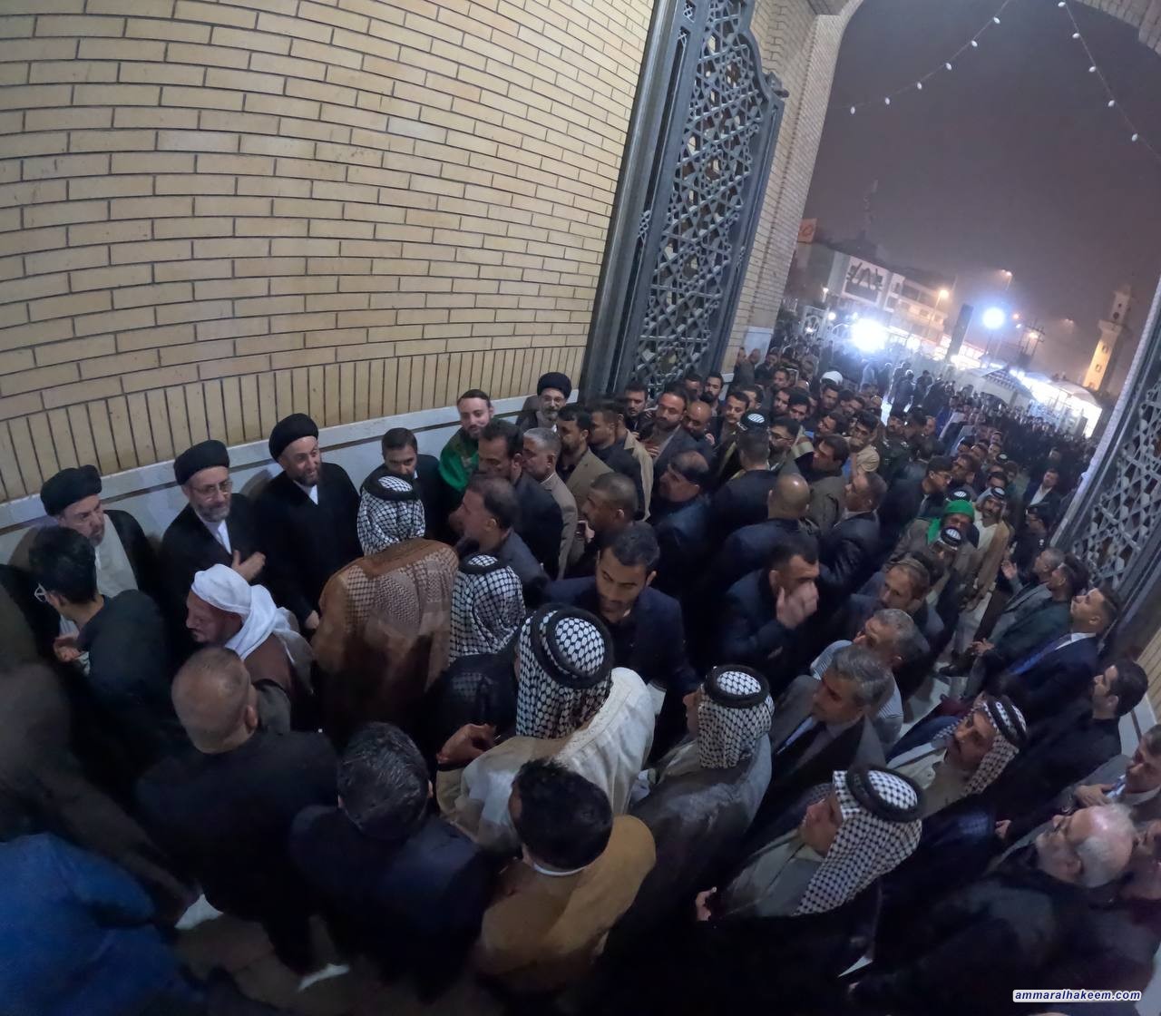 تقرير مصور .. مجلس الفاتحة المقام على روح الفقيد سماحة العلامة السيد صادق الحكيم