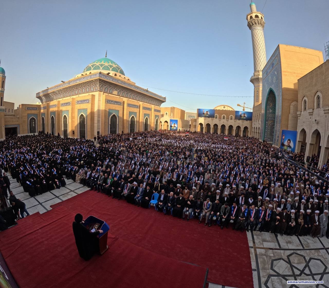 كلمة السيد الحكيم في الذكرى الرابعة عشرة لرحيل عزيز العراق(قدس سره )  ٢٠٢٣ م - ١٤٤٤ هـ