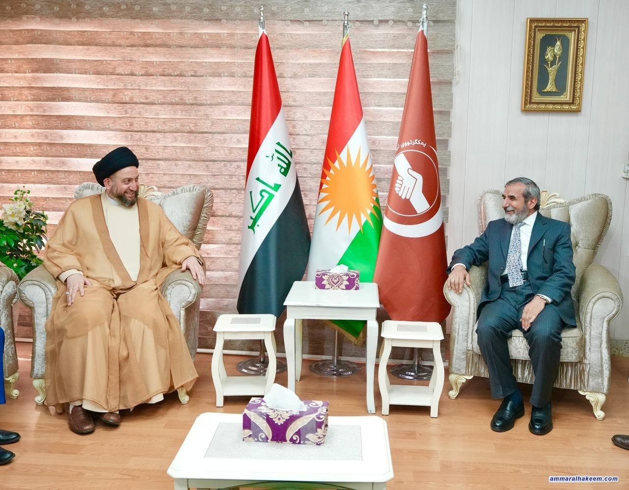 السيد الحكيم يجدد الدعوة لدعم وتمكين حكومة السوداني