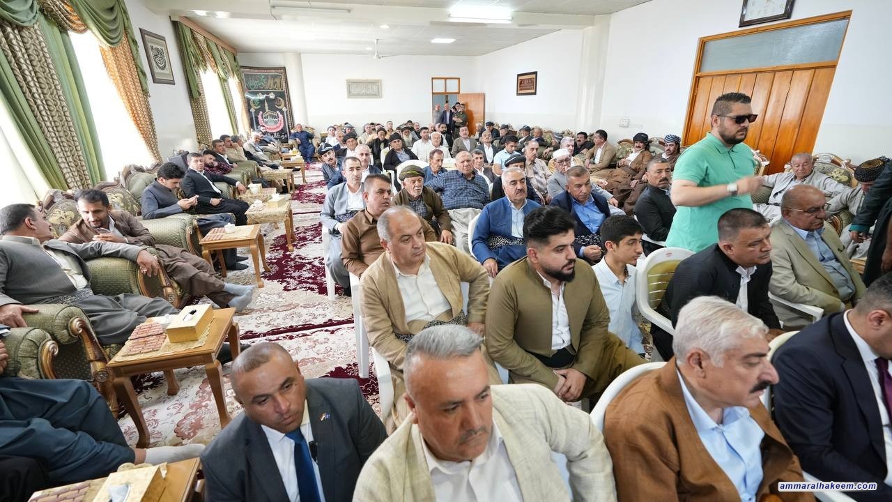 Sayyid Al-Hakeem Kurdistan mountains witnessed Arabic and Kurdish blood mixed to defend Iraq several times