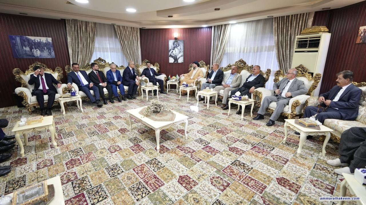 Sayyid Al-Hakeem meets Sheik Mahmood Al-Hafeed