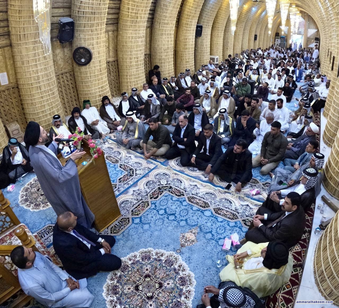 السيد الحكيم يدعو لتوفير البيئة الامنة للاستثمار في البصرة