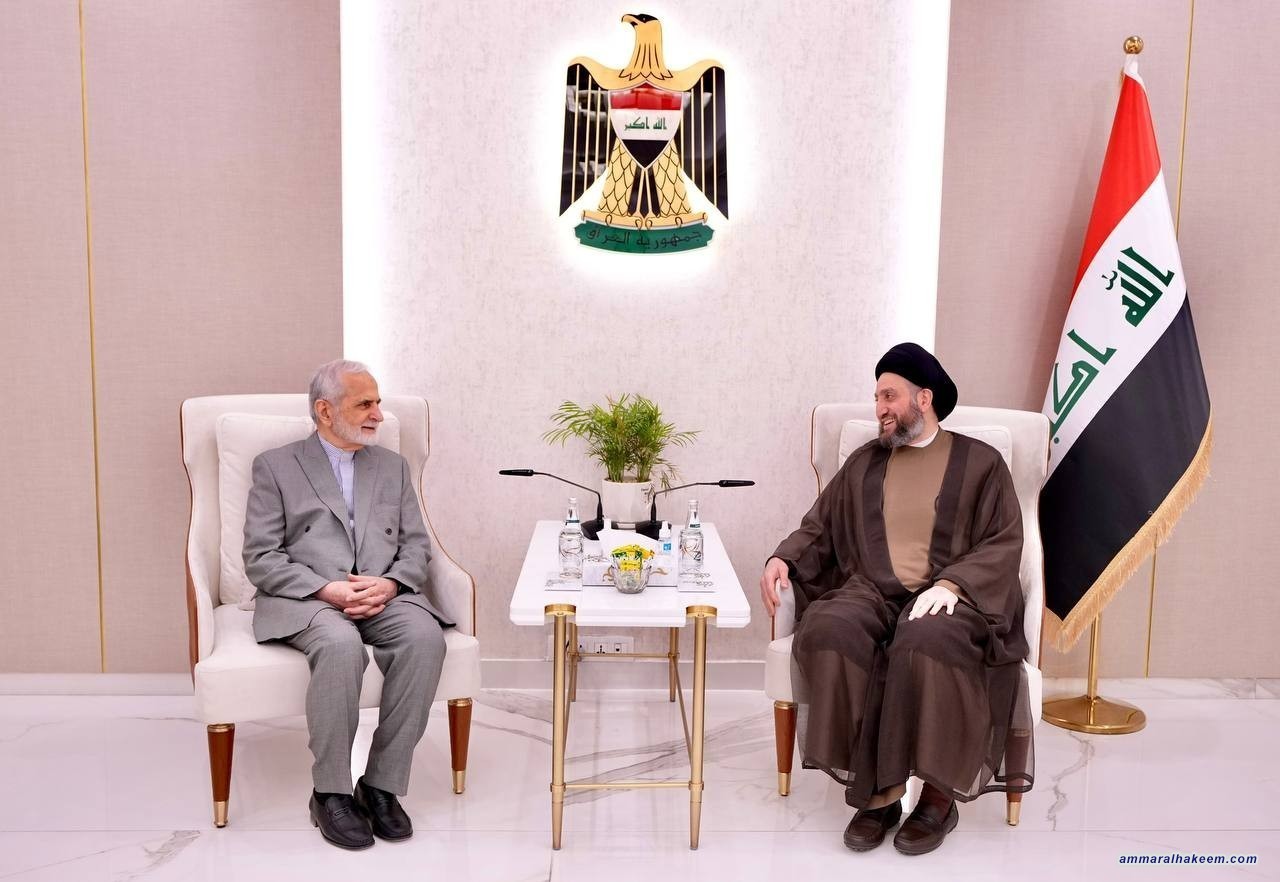 السيد الحكيم يشيد بلغة الحوار الاقليمية ويجدد الدعوة لحوار موسع لتحقيق الاستقرار الدائم