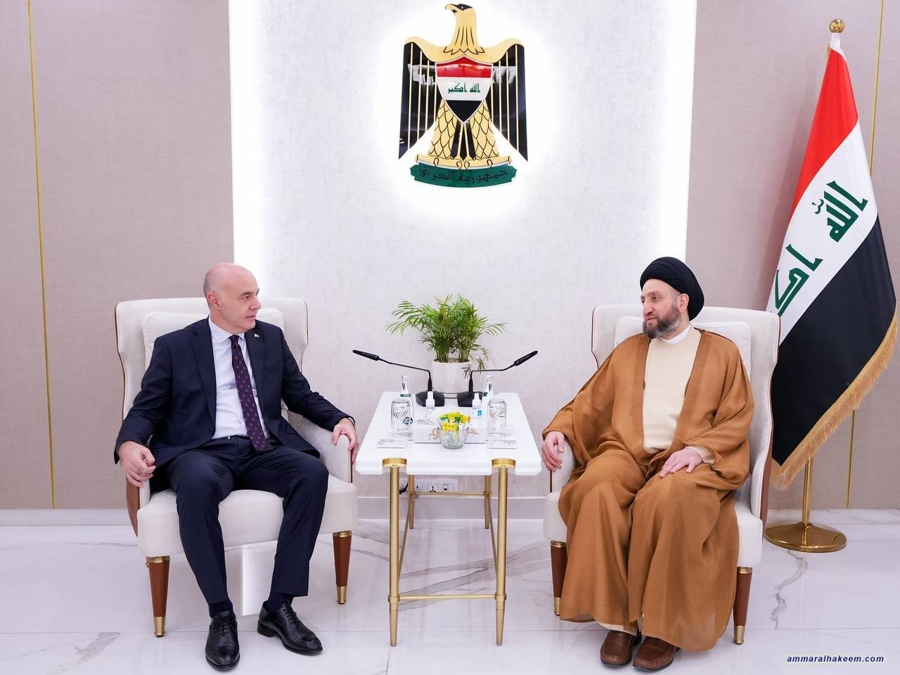 السيد الحكيم يشيد بالمشاركة الفاعلة للشعب التركي في الانتخابات الاخيرة ويعدها تعبيرا عن تطور النظام السياسي