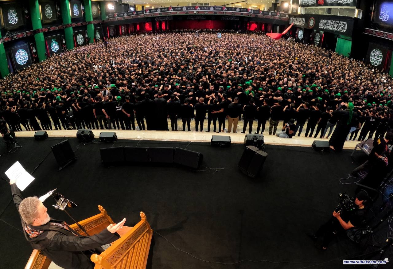 تقرير مصور .. الليلة الثالثة للمجلس العاشورائي في مكتب السيد الحكيم 1445 هـ - 2023 م