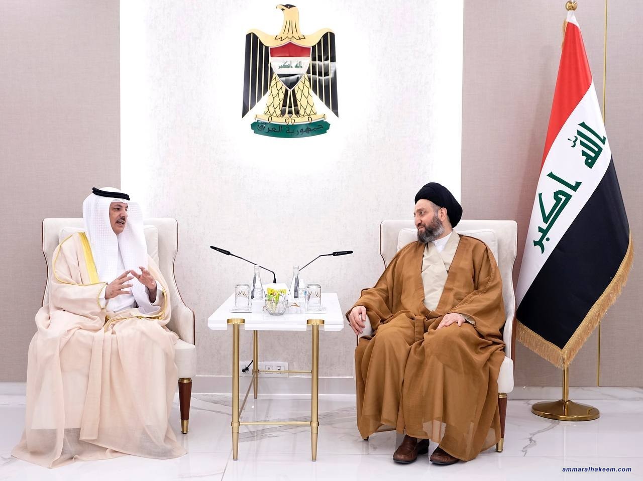 السيدالحكيم يلتقي وفدا نيابيا كويتيا ويشيد بتمسك الشعبين الشقيقين بالعلاقات والوشائج الاجتماعية
