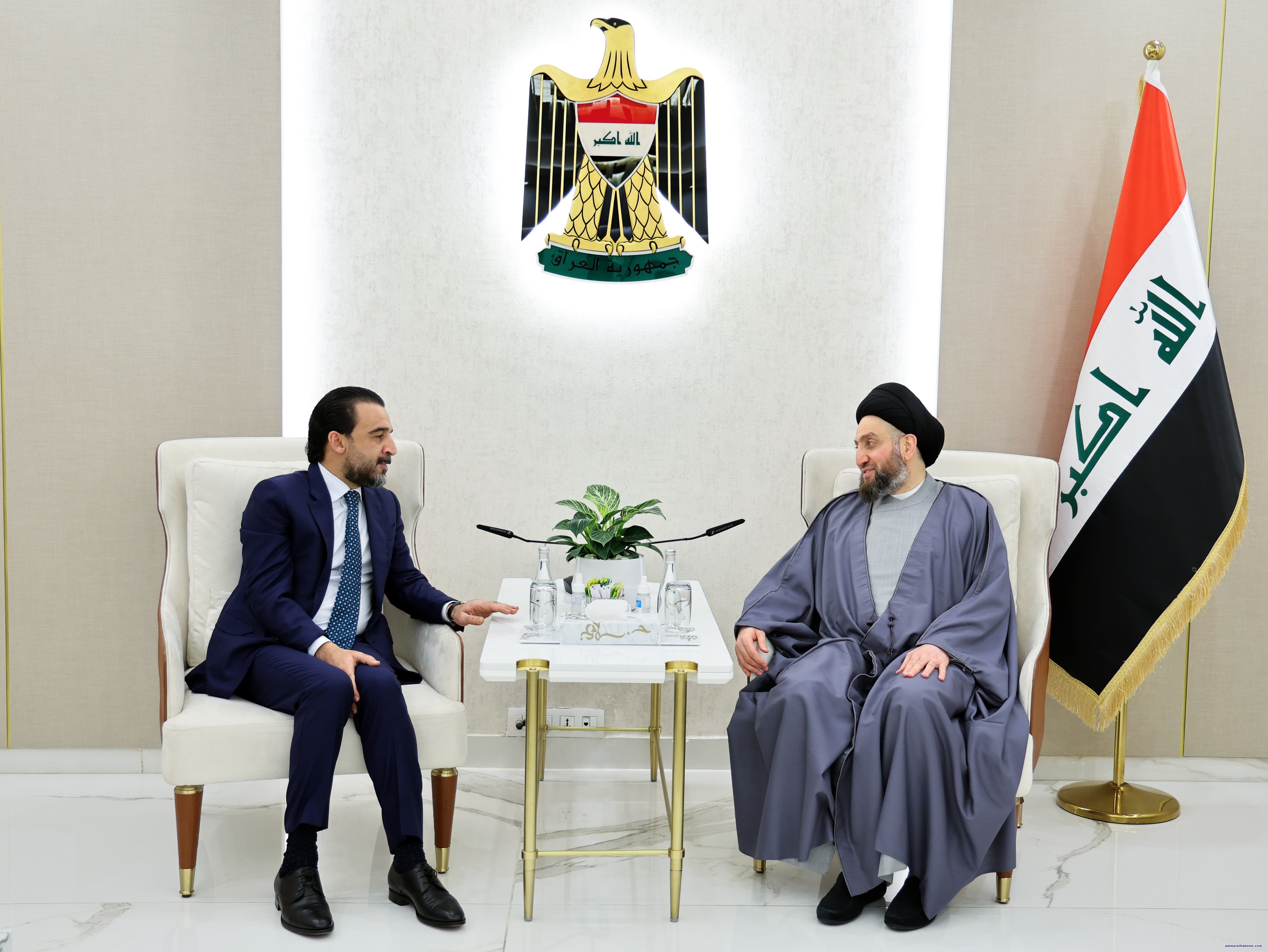 السيد الحكيم يشدد على ضرورة اختيار شخصية قادرة على إدارة مجلس النواب وتحقيق الوئام السياسي
