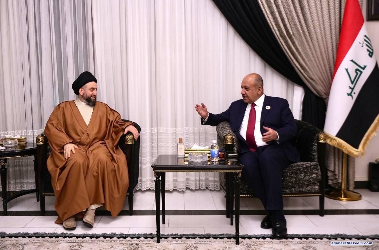 سەماحەتی حەكیم لەگەڵ بالیۆزی بەریتانی پەیوەندی دوو قۆڵی و دۆخی سیاسی و عێراق و ناوچەكە تاوتوێ دەكات