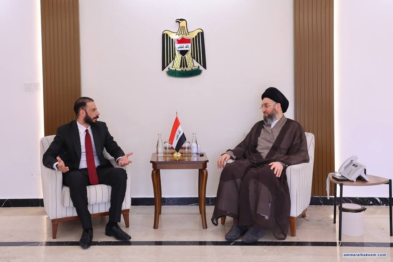 Sayyid Al-Hakeem Meets MP Osama Al-Badr