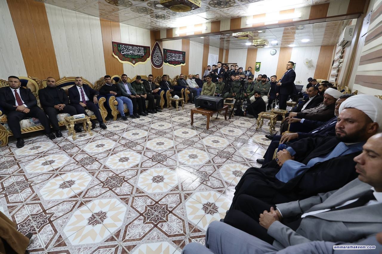 السيد الحكيم .. الحشد الشعبي ركيزة أساسية في منظومة الدفاع الوطن