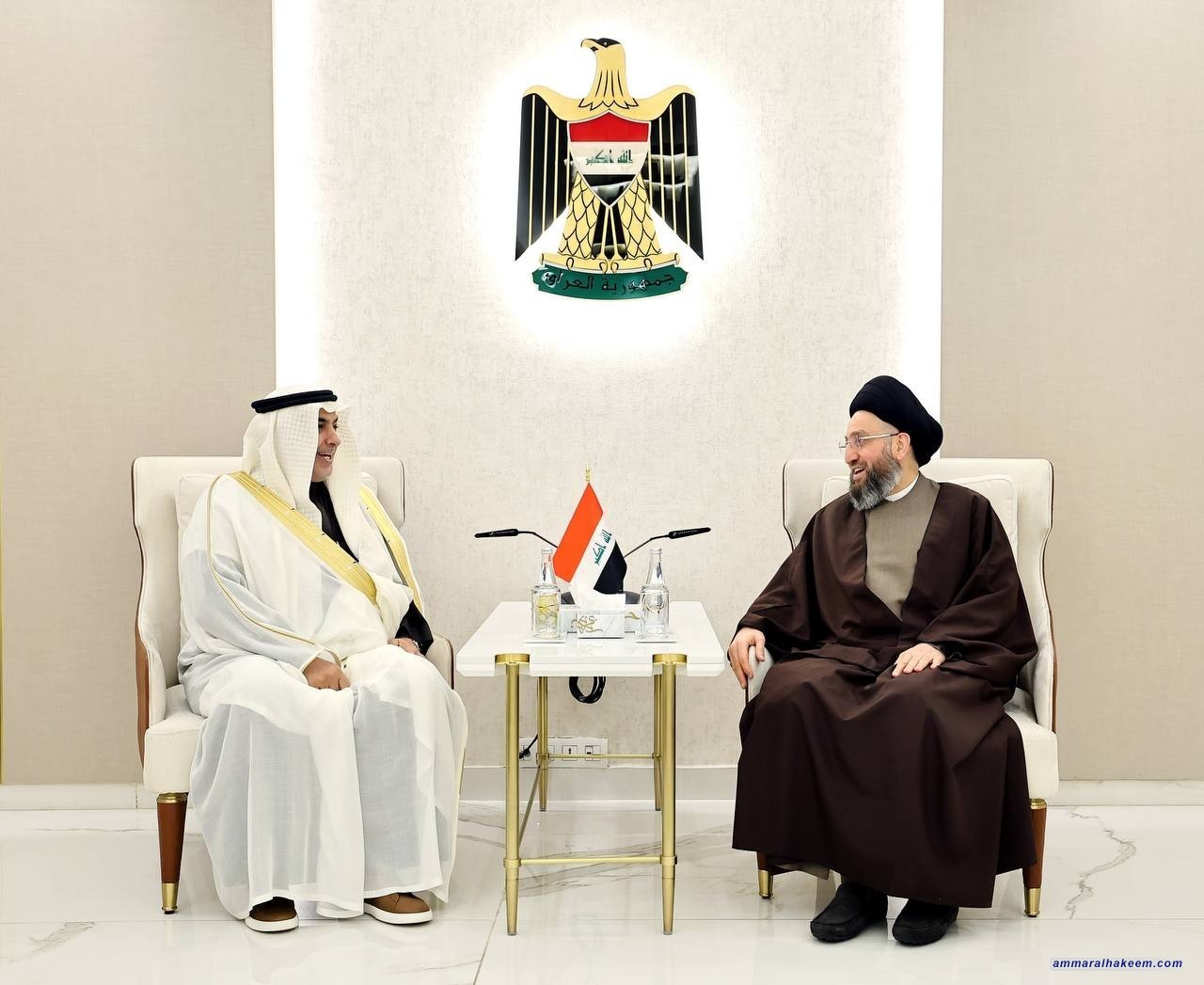 السيد الحكيم يبحث مع السفير السعودي تعزيز العلاقات الثنائية وتطورات المنطقة