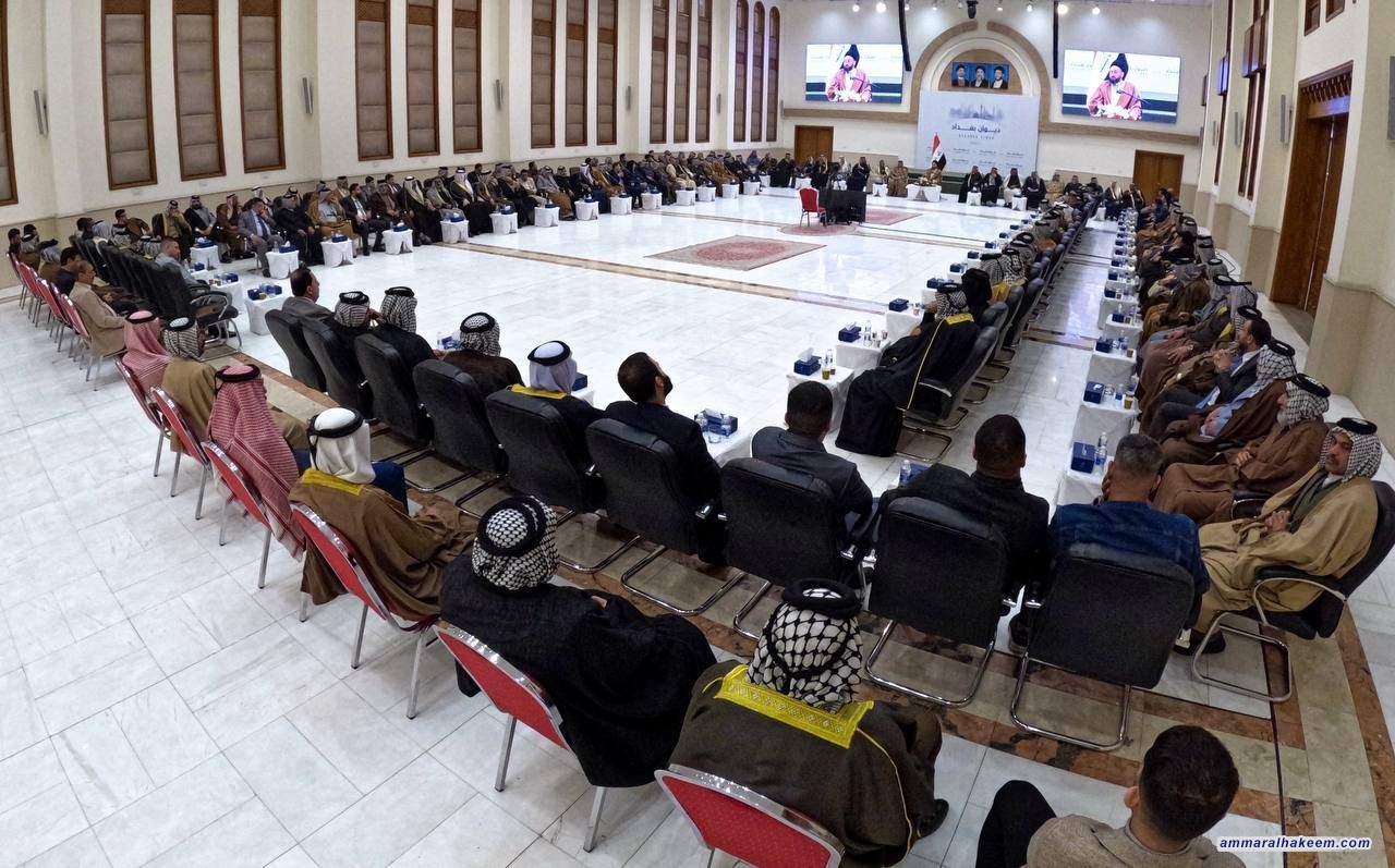 Sayyid Al-Hakeem advocates appointing Parliament Speaker through consensus among esteemed Sunni components or holding elections for their representatives in the Parliament.