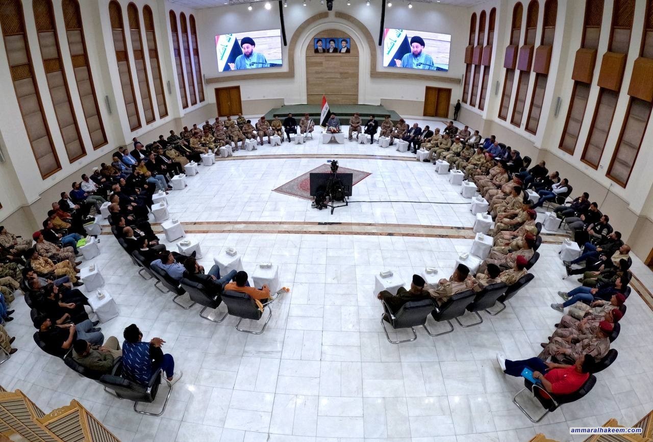 السيد الحكيم يدعو جرحى القوات الامنية الى وحدة الصف ويطالب الحكومة والمحافظين بمنحهم حقوقهم المشروعة