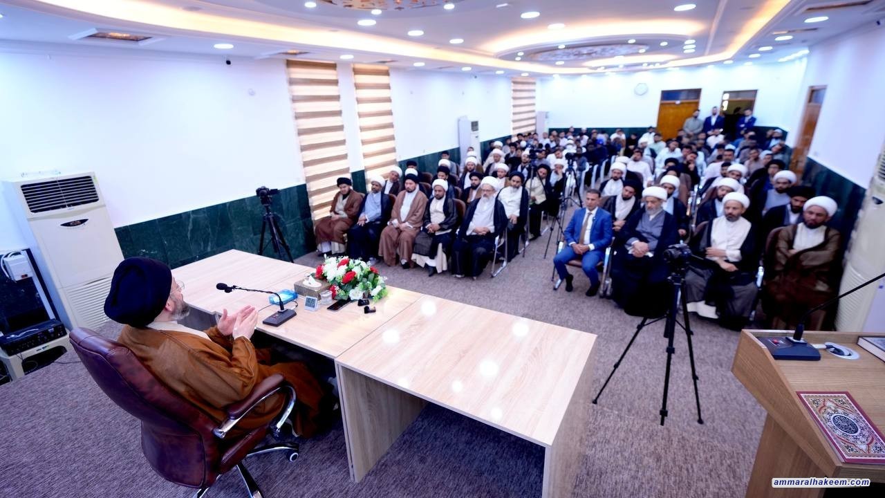 السيد الحكيم.. القلة المؤمنة والصابرة هي القادرة على الصمود والغلبة فيما بعد وهذا ما أثبتته سنن الحياة