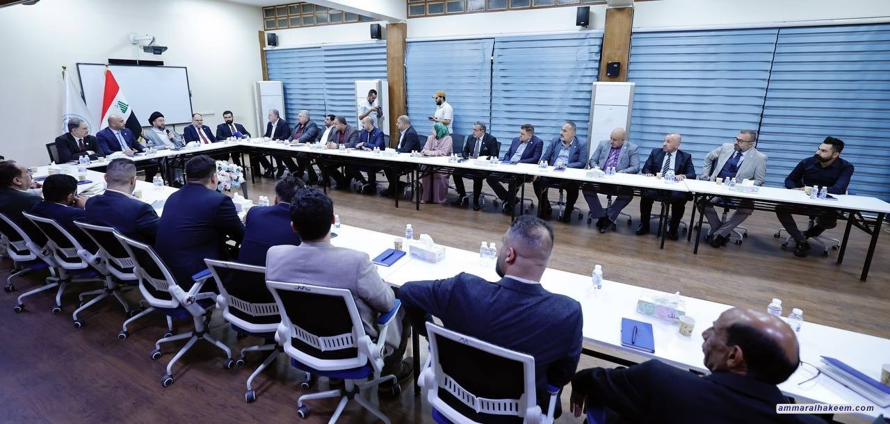 Sayyid Al-Hakeem visits the Bar Association, engineers, and Jurists Unions, calling for laws amendments related to them and the fair treatment of their members