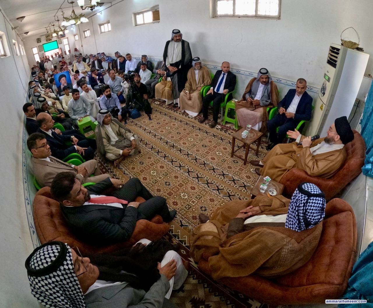 سەماحەتی حەكیم.. گەلی عێراق توانیویەتی بەسەر ڕكابەرییەكان زاڵ بێت و ئەمن و سەقامگیری ناوچەكەش ئەمن و سەقامگیری عێراقە