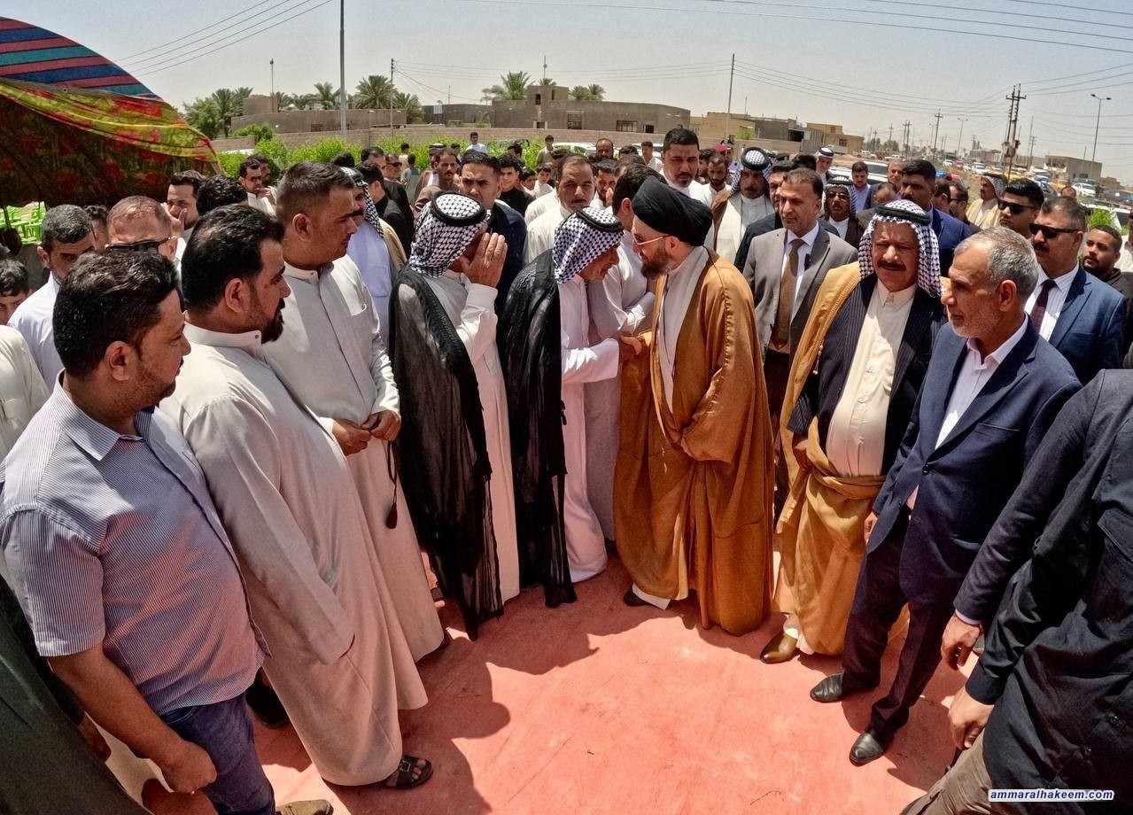 Sayyid Al-Hakeem praises construction, reconstruction, projects proposed in Al-Muthanna