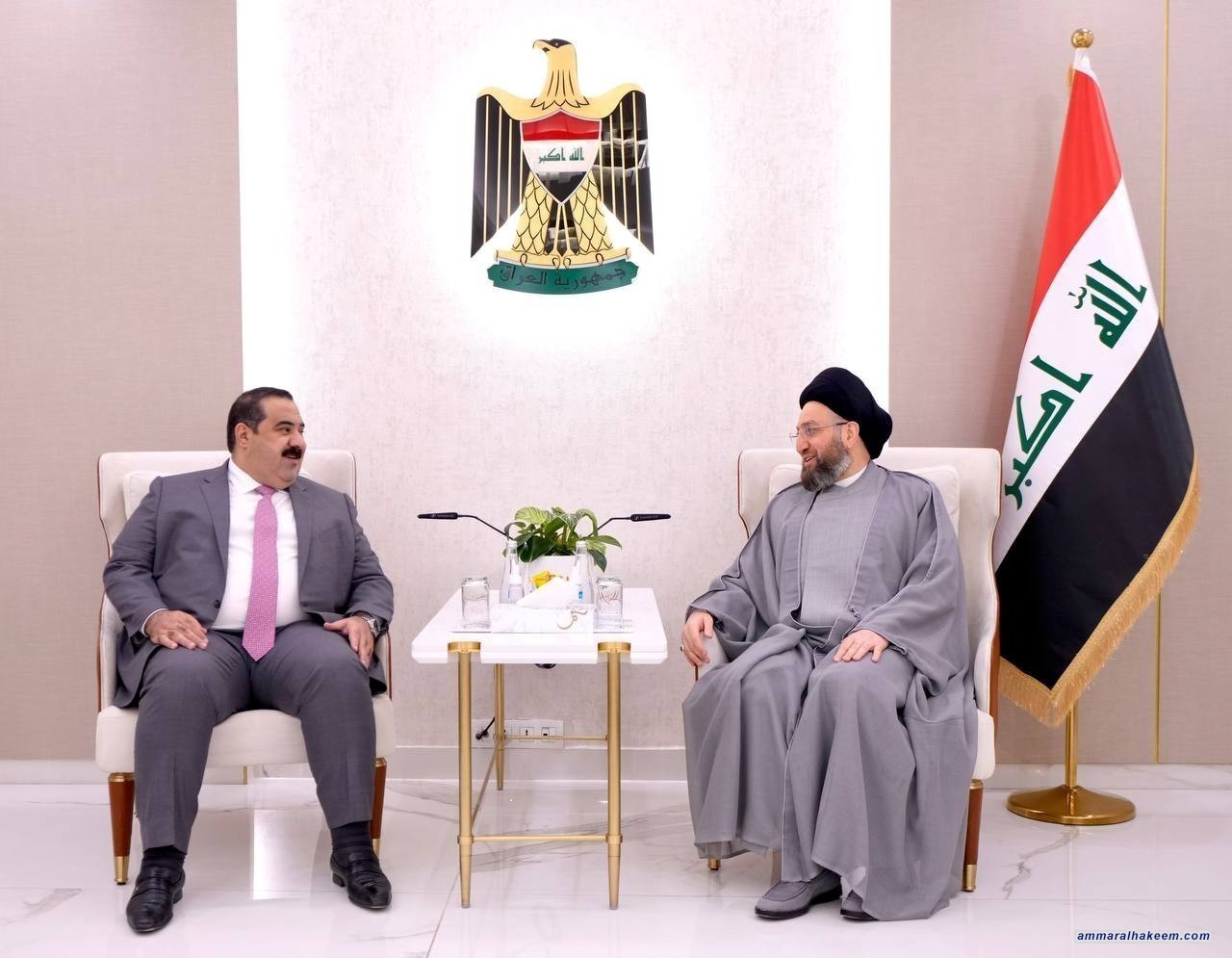 السيد الحكيم يؤكد ضرورة انتخاب رئيس جديد لمجلس النواب يتسم بالنزاهة والكفاءة والتجربة السياسية