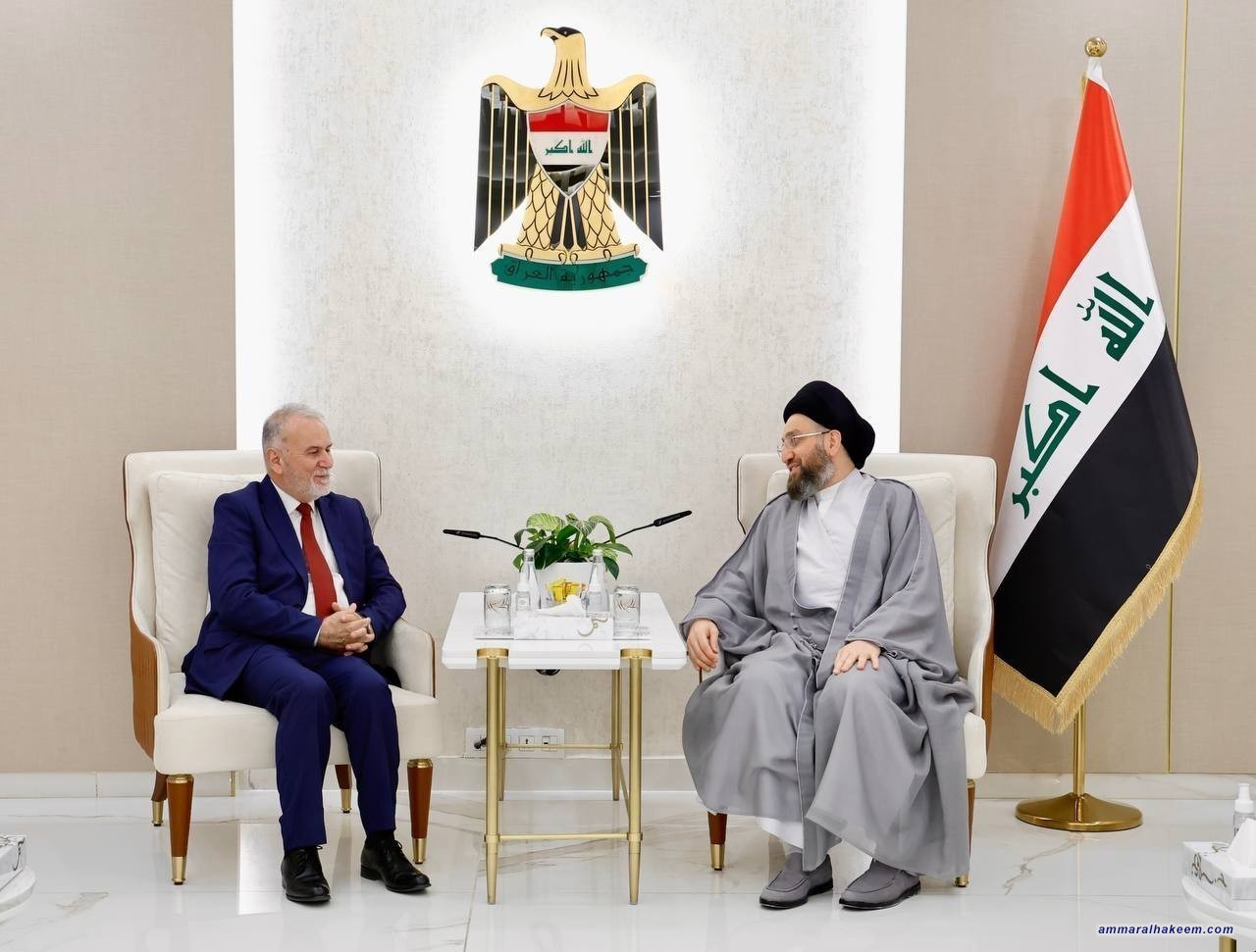 سەماحەتی حەكیم داوا دەكات بایەخ بە دۆخی خزمەتگوزاری دەوروبەری بەغدا بدرێت