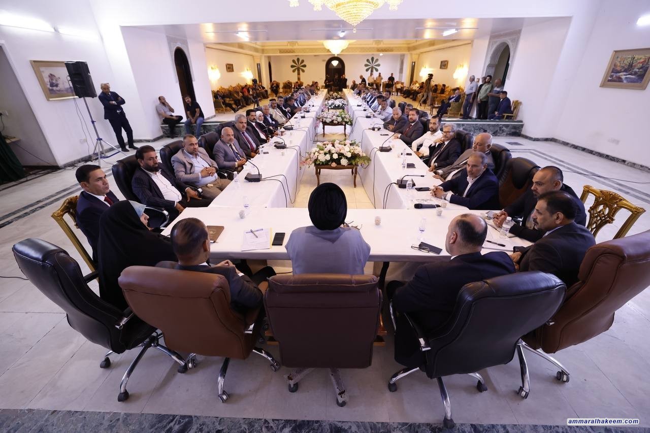 السيد الحكيم يشدد على دعم المنتج الوطني وتوفير بيئة مثالية للاستثمار