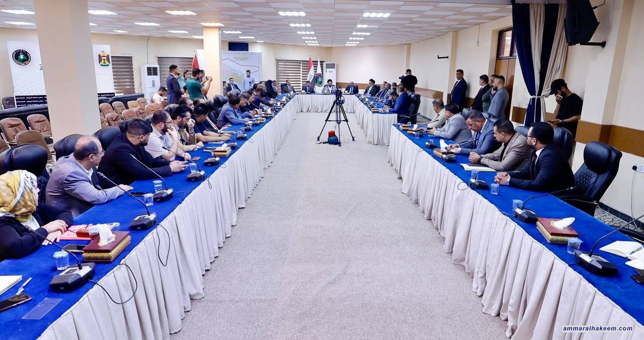 السيد الحكيم الديوانية أمام فرصة غير مسبوقة لإحداث نقلة نوعية فيها من خلال ما خصص لها من امكانيات مالية في الموازنة