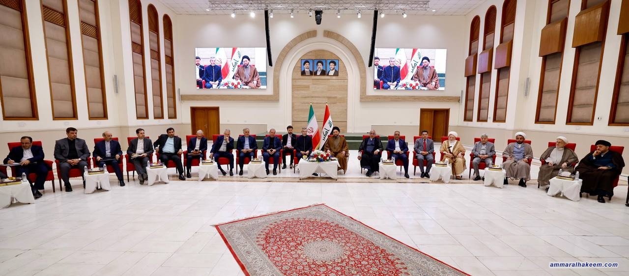 السيد الحكيم يستقبل وزير خارجية الجمهورية الإسلامية الإيرانية بالإنابة الأستاذ علي باقري