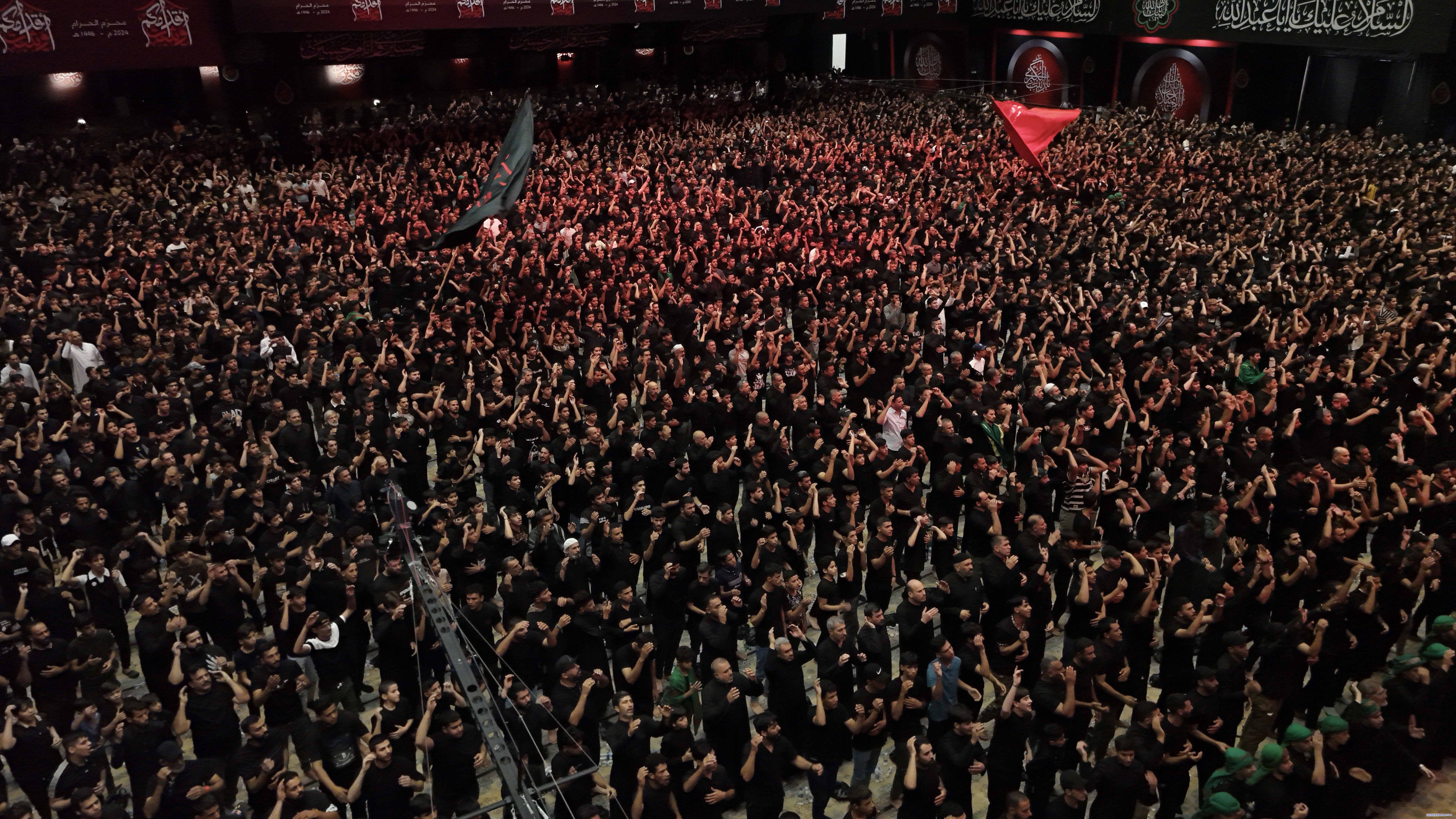 تقرير مصور .. الليلة السابعة من شهر محرم الحرام - العزاء المركزي للسيد الحكيم 1446 هـ - 2024م