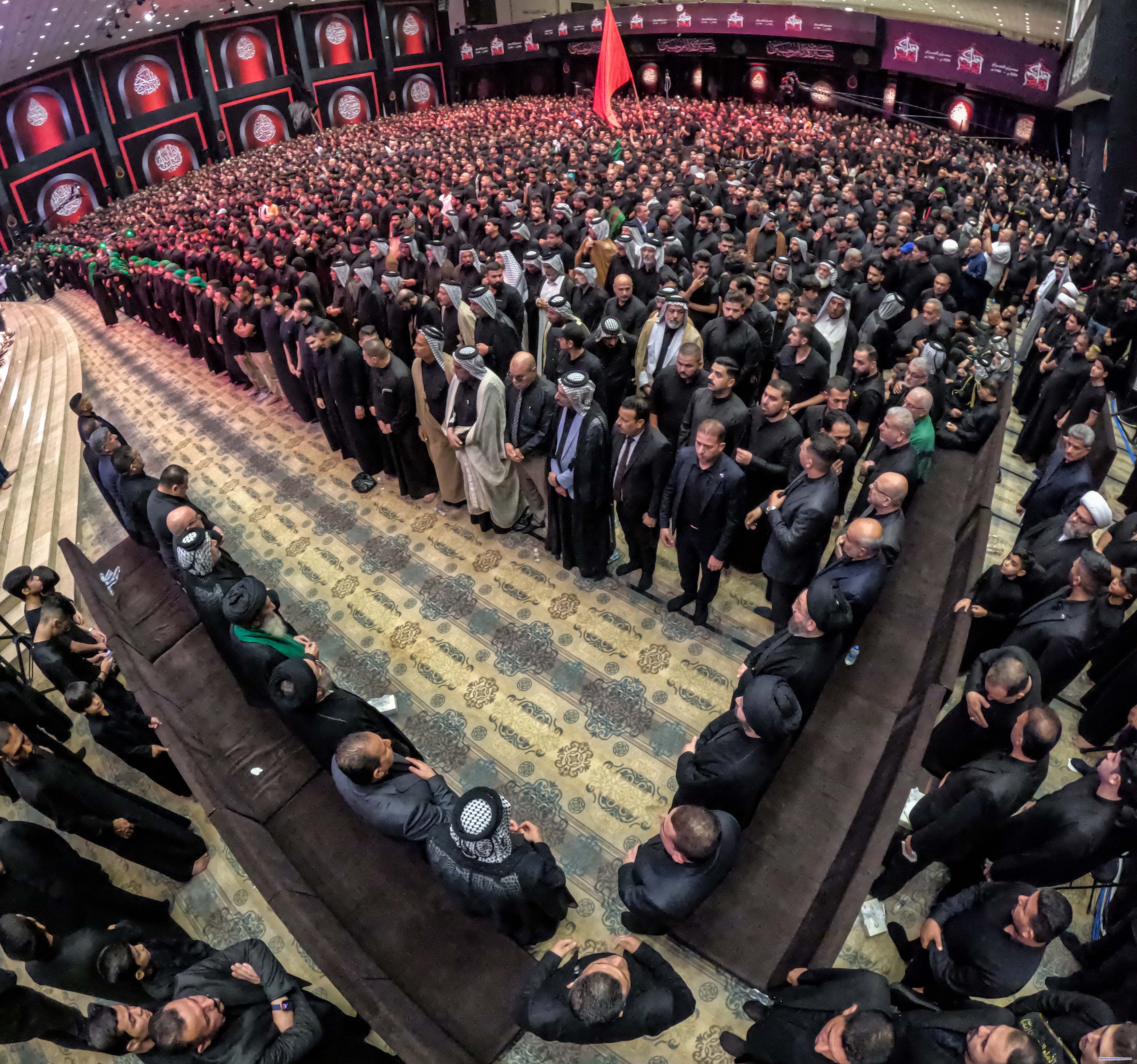 تقرير مصور .. الليلة الثامنة من شهر محرم الحرام - العزاء المركزي للسيد الحكيم 1446 هـ - 2024م