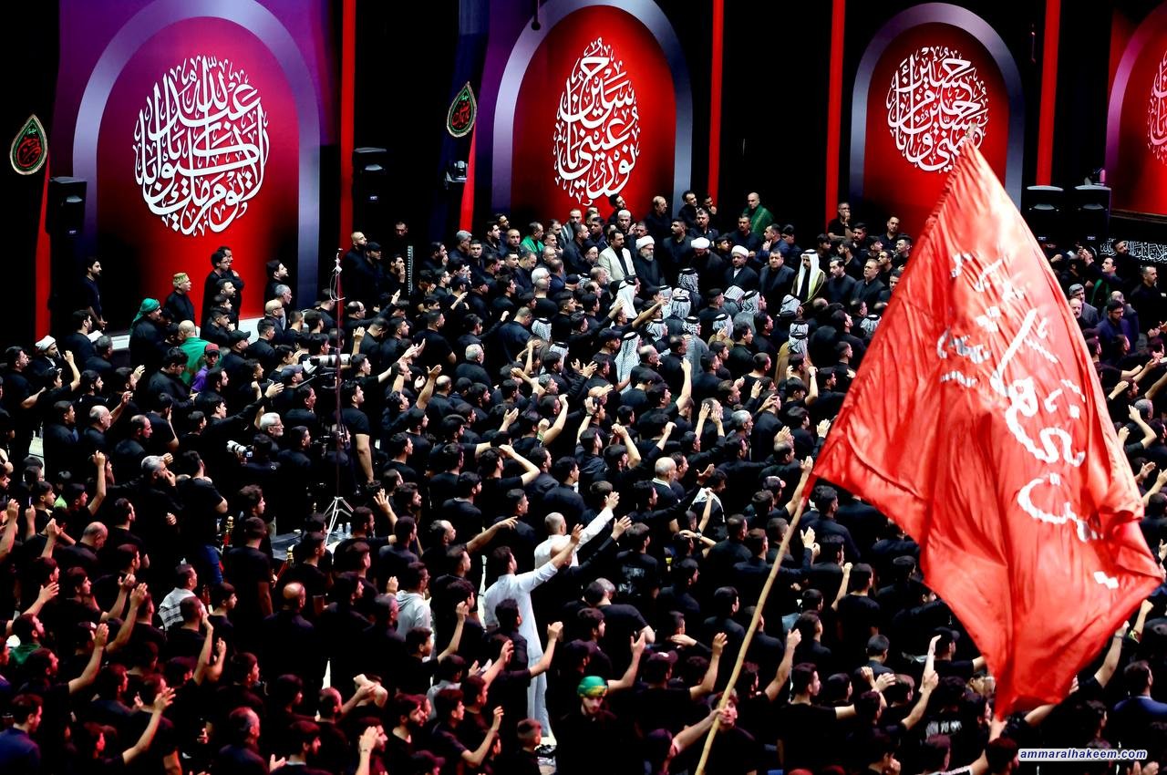 تقرير مصور .. الليلة العاشرة من شهر محرم الحرام - العزاء المركزي للسيد الحكيم 1446 هـ - 2024م
