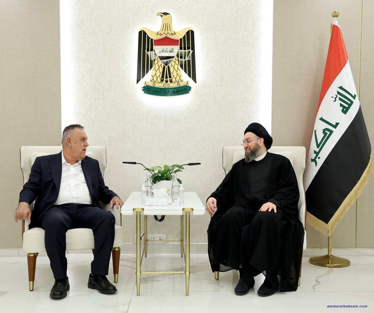 Sayyid Al-Hakeem meets PUK’s delegation