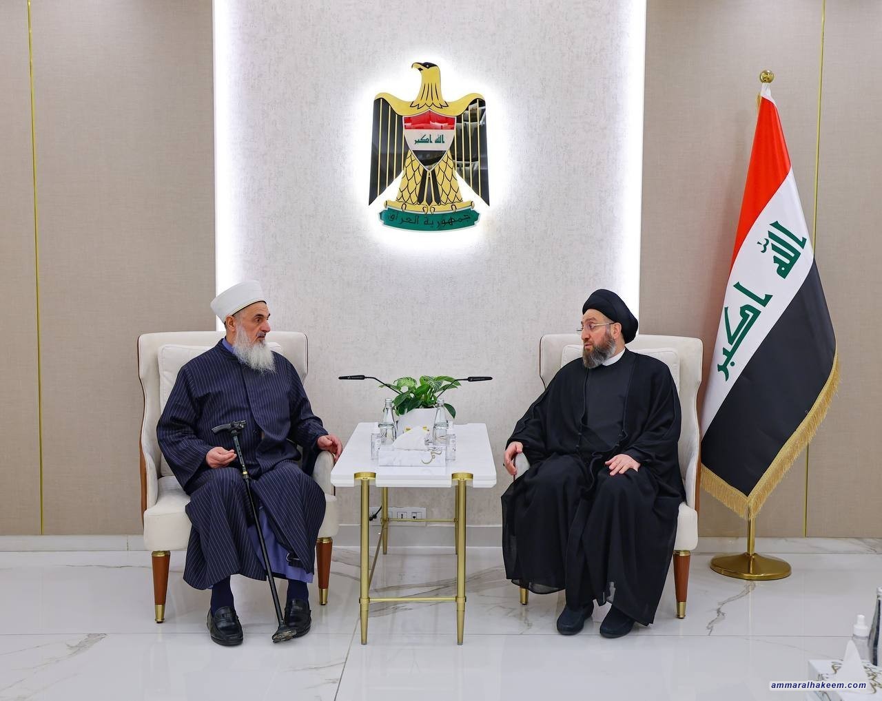 السيد الحكيم يؤكد اهمية دور علماء الدين في اشاعة التسامح والاعتدال