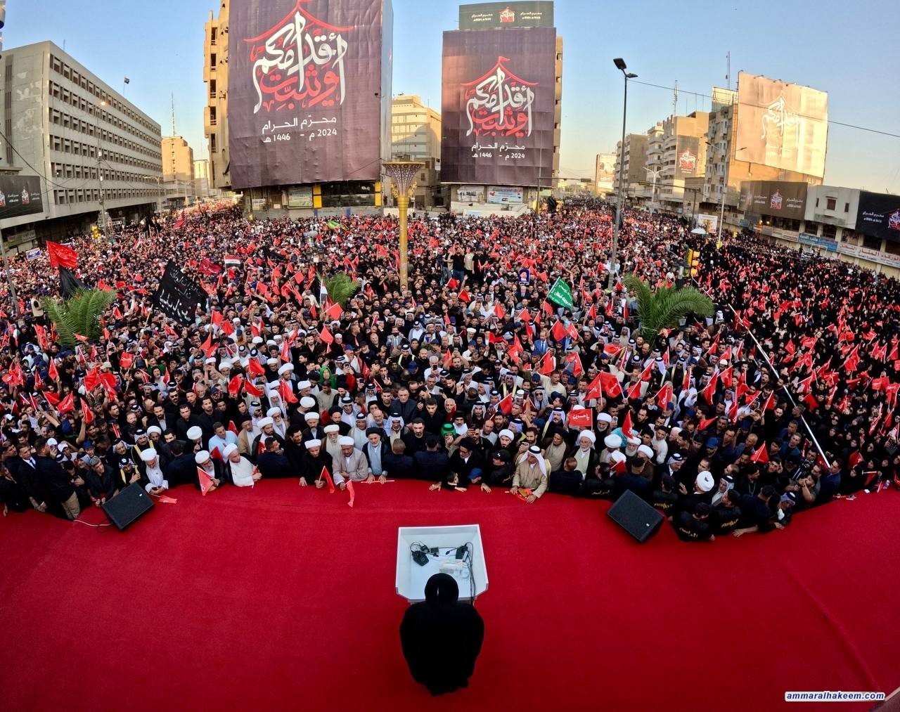 تقرير مصور .. التجمع الحسيني السنوي في ساحة الخلاني ١٤٤٦ هـ - ٢٠٢٤ م