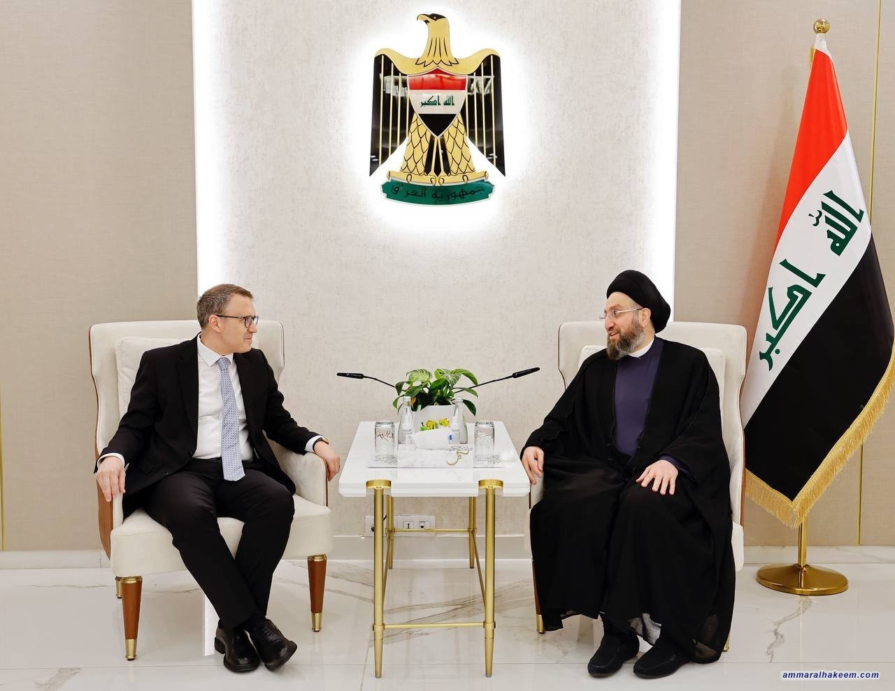 السيد الحكيم للسفير التركي .. هناك جدية واضحة لدى الحكومة لتنفيذ طريق التنمية