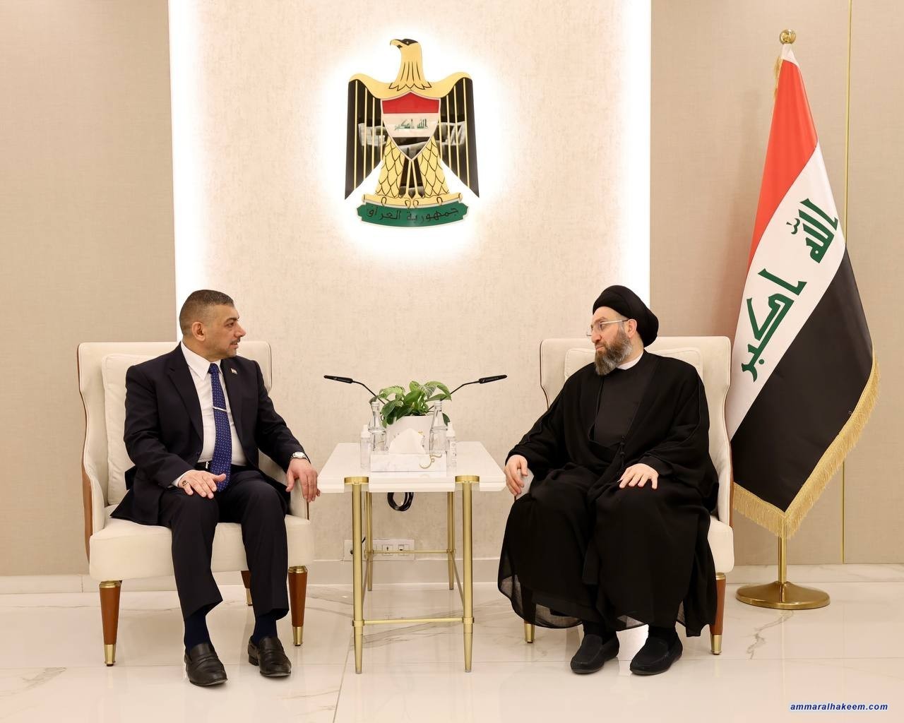 Sayyid Al-Hakeem Discusses Integrity Developments with Head of the Federal Integrity Commission