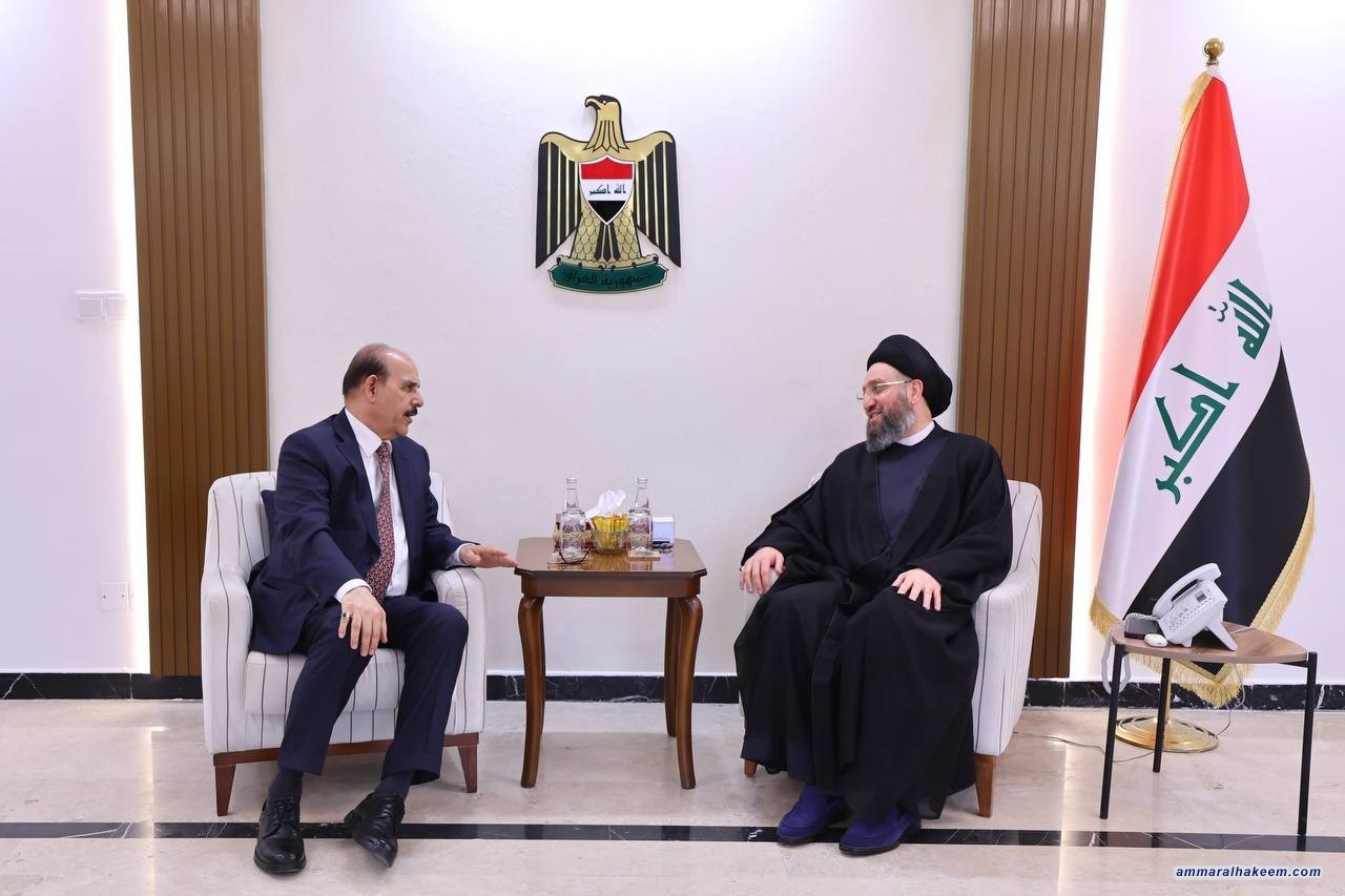 Sayyid Al-Hakeem Receives Al-Bolani, Discusses Political Landscape