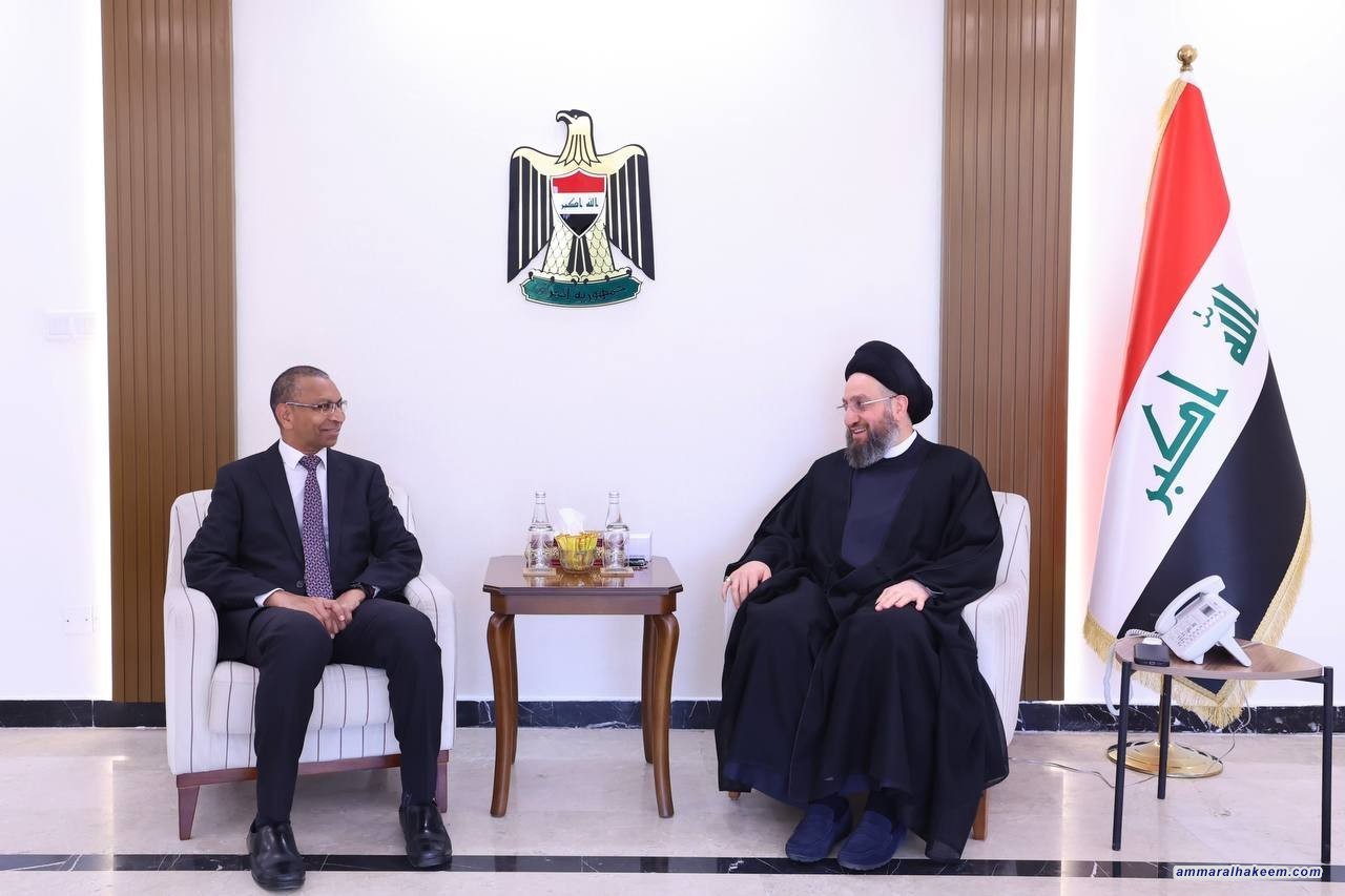 السيد الحكيم يدعو لاستفادة من تجارب الهند في مجالات التعليم والصحة والطاقة