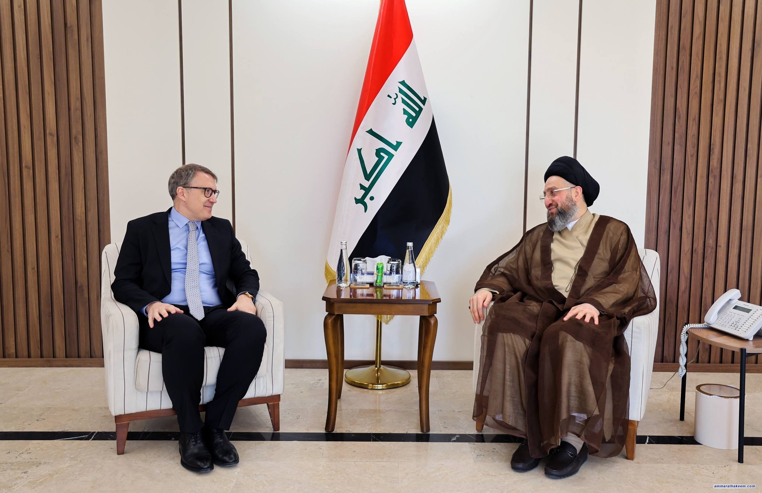 السيد الحكيم لسفير تركيا: العراق يعيش استقرارًا غير مسبوق والانتخابات القادمة مفصلية نحو الاستقرار المستدام