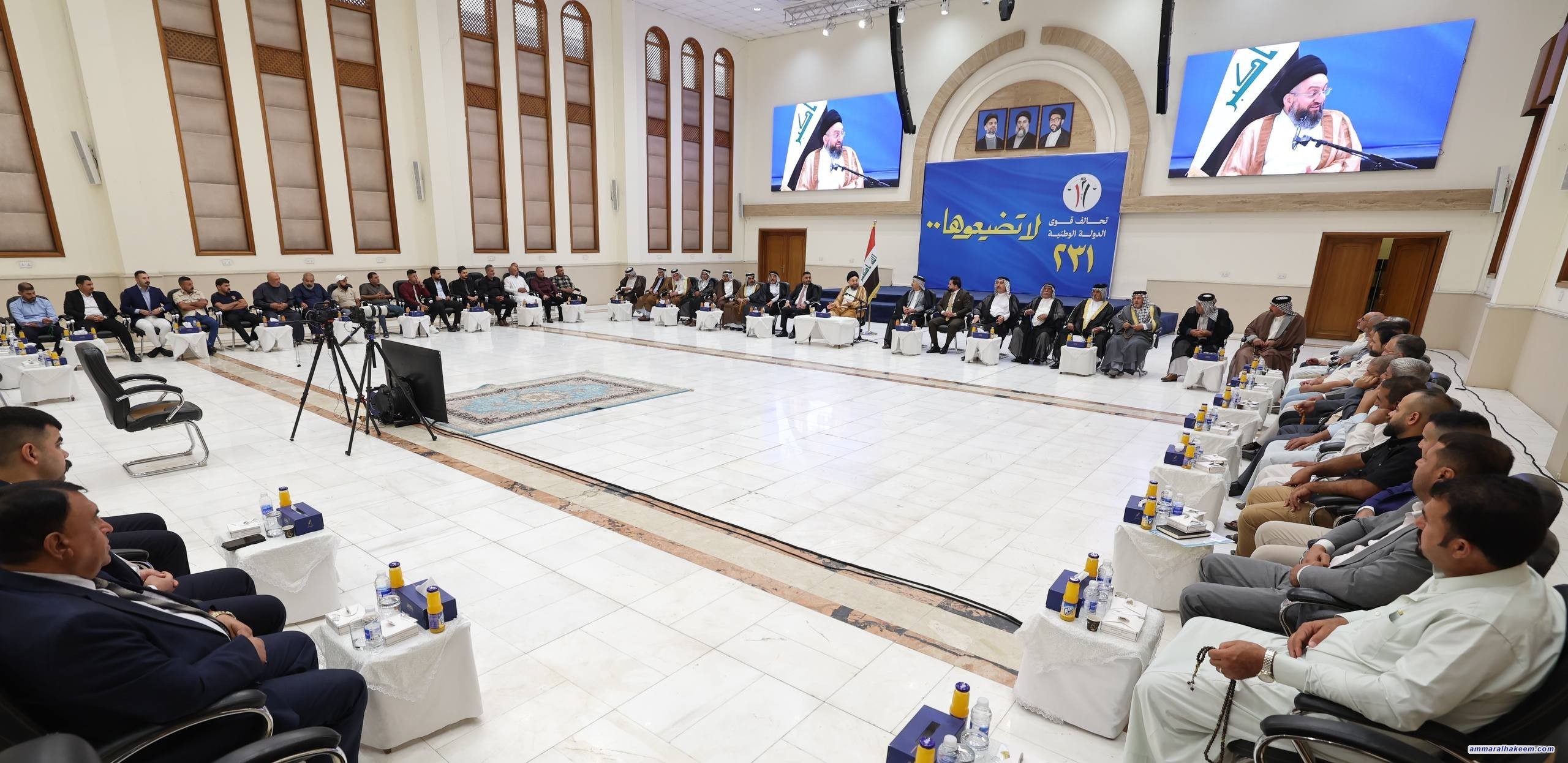 Sayyid Al-Hakeem, Elections Decisive, Support for Upgrading Khan Bani Saad to District to Strengthen Services, Administration